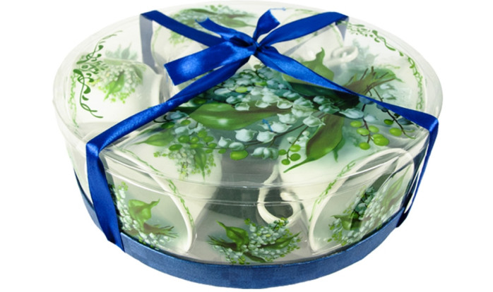 detail Čajový set konvalinka 6*6ks