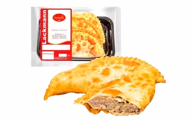 detail Mražené čebureky s vepřovým a hovězím masem smažené 3 ks Lackmann