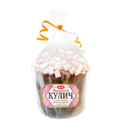 detail Velikonoční kulič s marshmallow 350g Mario