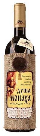 detail Duša Monacha Bílé víno polosladké 0,75L
