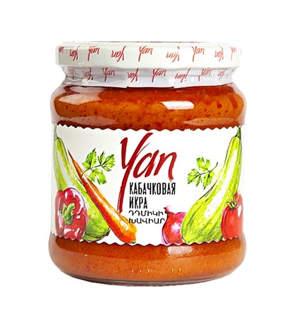 detail Cuketová pomázanka Yan 470g