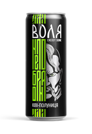 detail Energetický nápoj Volja s příchutí kiwi a jahody 0,33 l Morshynska