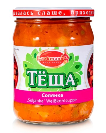 detail Polévka Soljanka Tchýně 480 g Lackmann