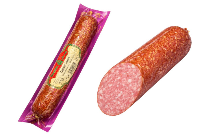 detail Servelát hovězí/kuřecí salám Lackmann