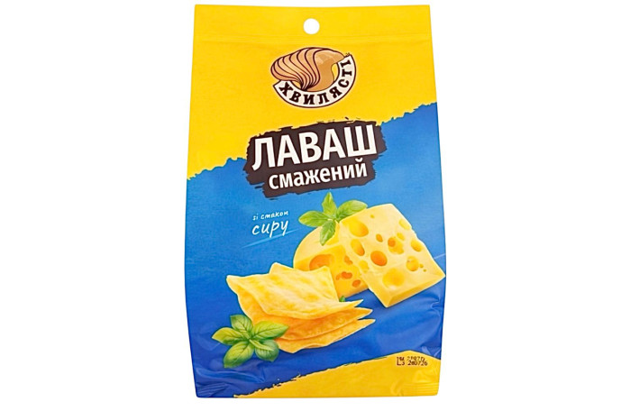 detail Lavaš smažený s příchuti sýra 90g