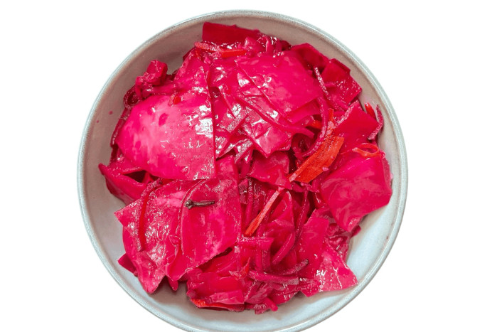 detail Nakládané zelí s červenou řepou Limbo Food