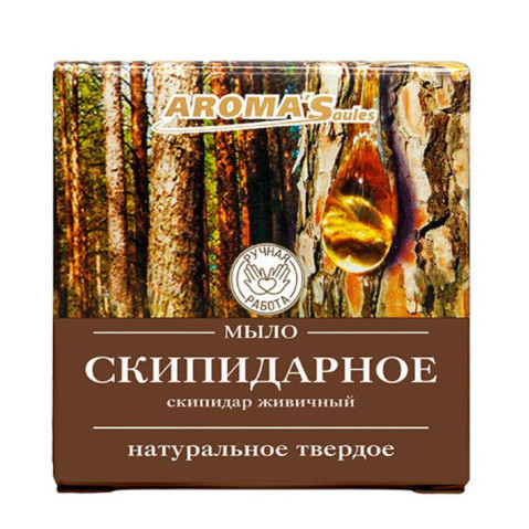 detail Přírodní tuhé mýdlo Terpentýnové 80 g Aroma Saules