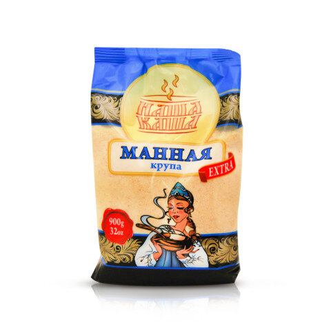 detail Krupicová kaše 900g Naše kaše