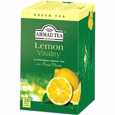 detail Zelený čaj s citronem 20*2g Ahmad Tea