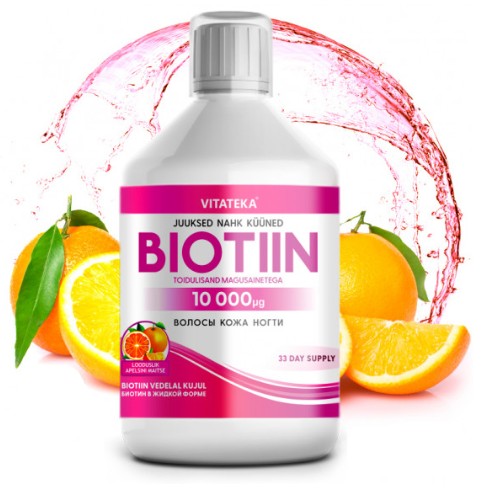 detail Biotin 10 000 µg, 500 ml Vitateka