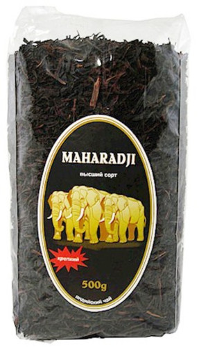 Černý sypaný čaj Maharadji 500g