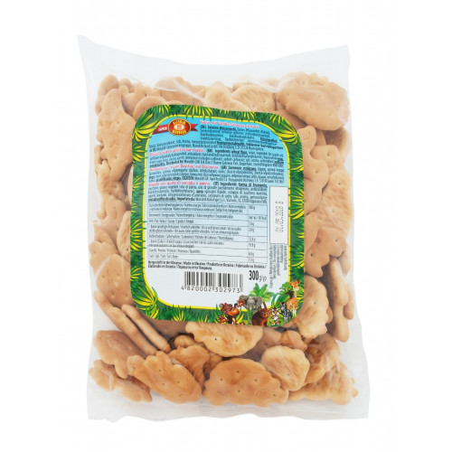detail Sušenky s vanilkovou přichutí Zoo 300g