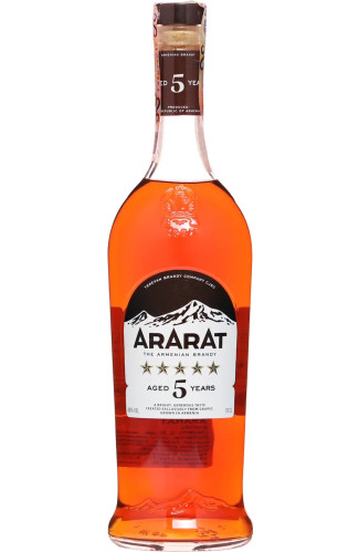 Brandy Ararat 5 let 0.7L 40% YEREVAN
