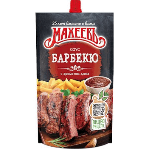 detail Barbecue omáčka 230 g Maheev