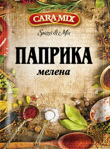 detail Mletá paprika 15g CARAMIX