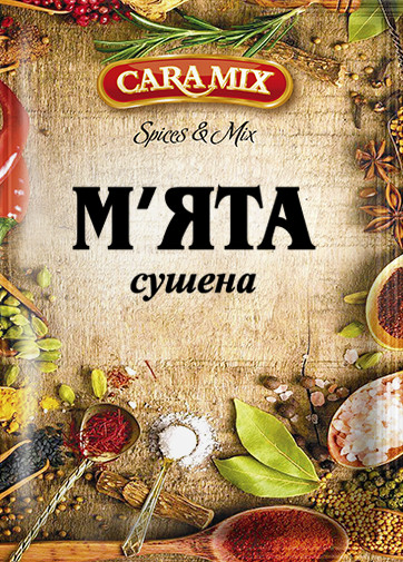 detail Sušená máta 10g CARAMIX