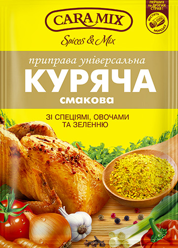 detail Kořenící směs kuřecí s zeleninou 80g Caramix