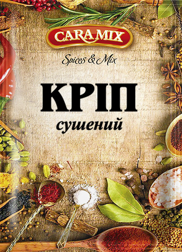 detail Sušený kopr 8g Caramix