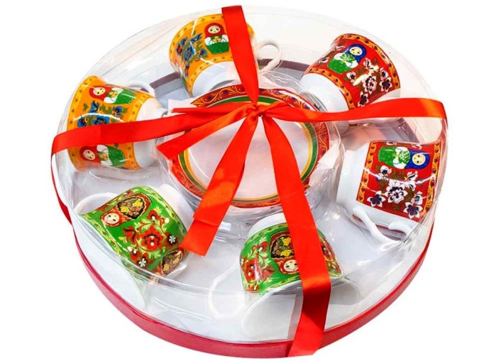 detail Čajový set 6+6ks Matreški