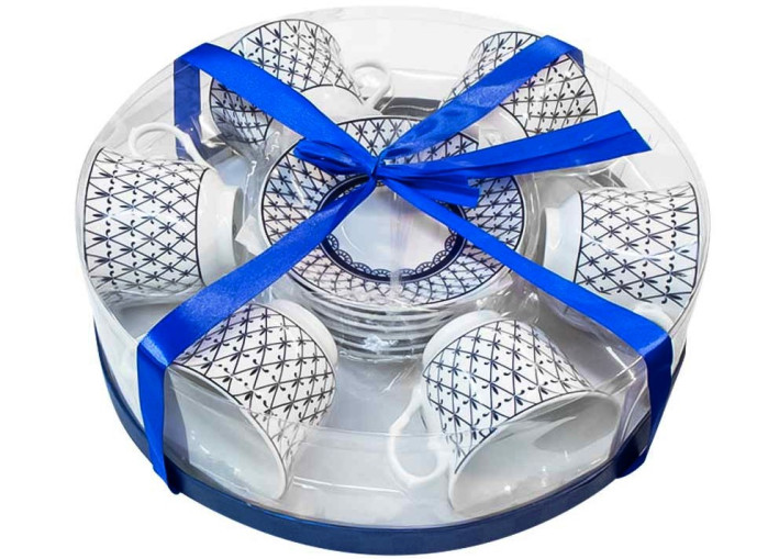 detail Čajový set 6+6ks Bílé noci