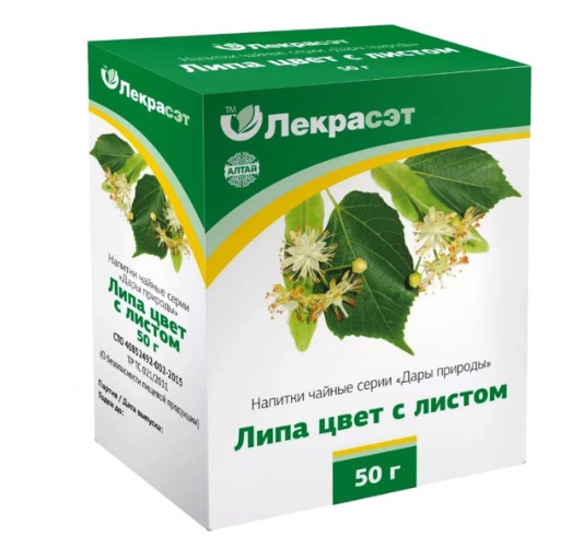 detail Lípa květ s listem 50g Lekraset