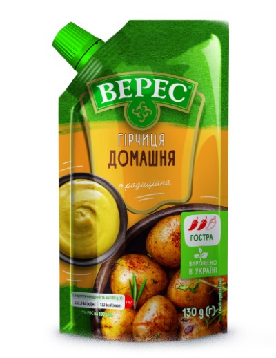 detail Hořčice domácí Veres 130g