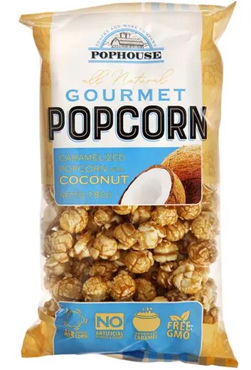 detail Popcorn Kokos 180g Pophouse