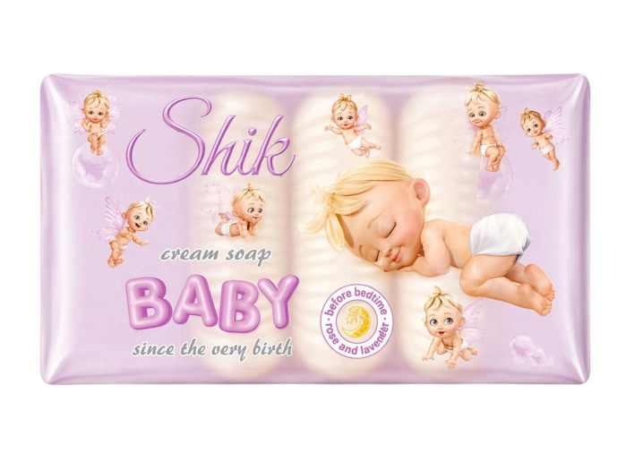 detail Dětské krém-mýdlo 350g růže a levandule Shik