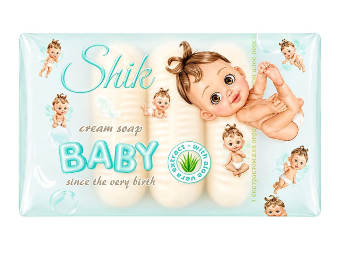 detail Dětské krém-mýdlo 350g extrakt z aloe vera Shik