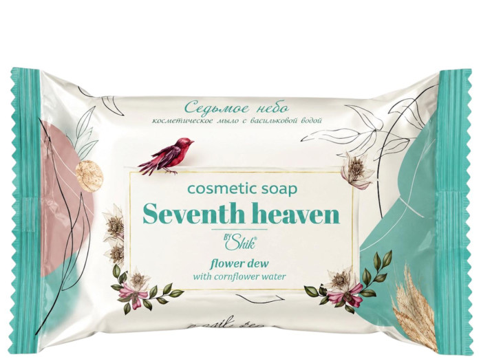 detail Tuhé mýdlo Seventh Heaven Flower Dew with Cornflower Water 70g Shik