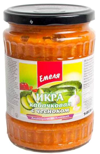 detail Cuketová pomazánka s česnekem 550g Emela