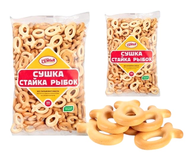 detail Preclíky Stajka rybok 500g Dymka