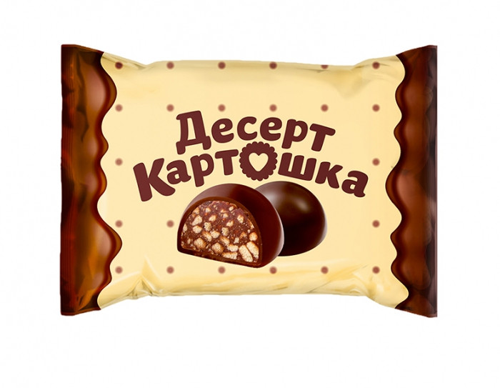 detail Dezert KARTOŠKA čokoládové bonbony Słada