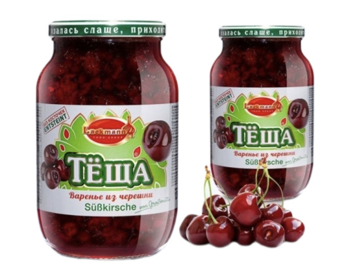 detail Třešňová zavařenina 1250g Tchyně