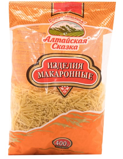 detail Nudle do polévky 400g Altajskaya skazka