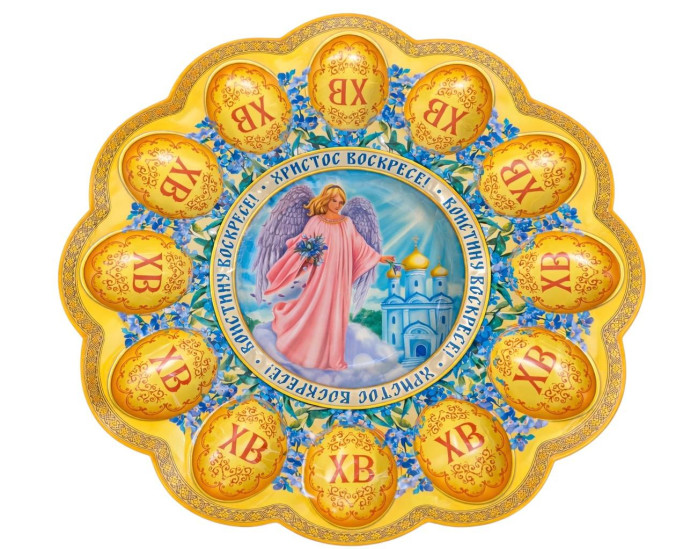 detail Podstavec na Velikonoční vejce 30cm 12ks