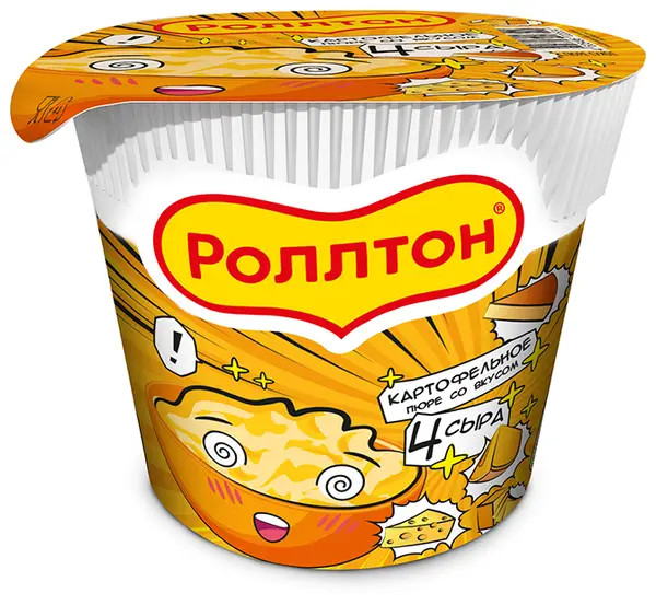 detail Bramborová kaše se čtyřmi sýry 40 g Rollton