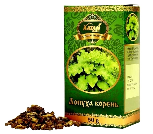 detail Kořen lopuchu 50g Altaj