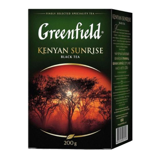detail Čaj černý Kenyan Sunrise 200g Greenfield