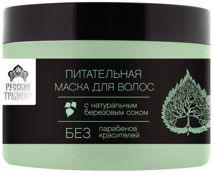 detail Výživná maska na vlasy s březové šťávy 500ml R.T.