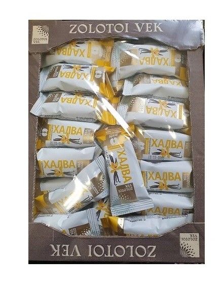 detail Slunečnicová vanilková chalva 1,5 kg Zolotoi Vek