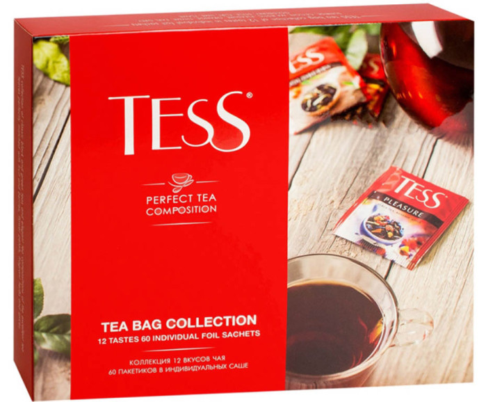 detail Čaj Premium Set 101g 60ks Tess
