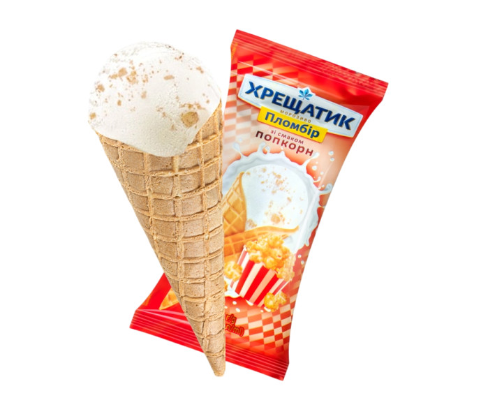 detail Zmrzlina Kreshatik popcorn a slaný karamel 90g