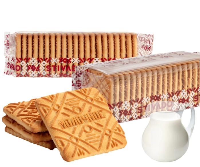 detail Mléčné sušenky 205 g STIVADO