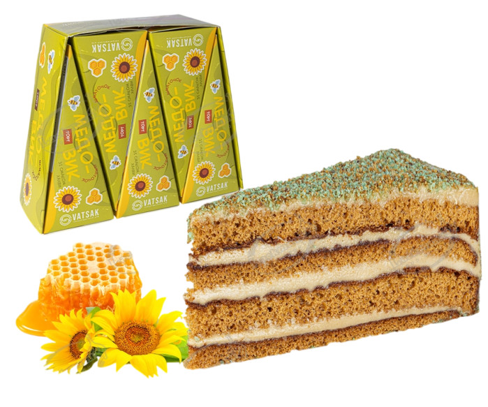 detail Dort Medovník s příchutí chalvy 118g mražeý Vatsak