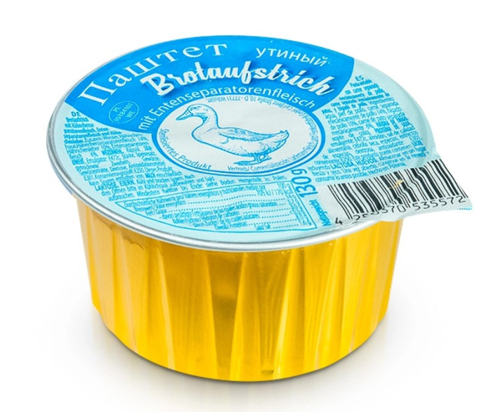 detail Kachní Paštika 130g Lackmann