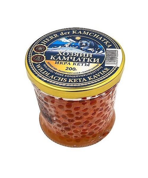 detail Kaviár Keta 200g Vládce Kamčatky (mražený)