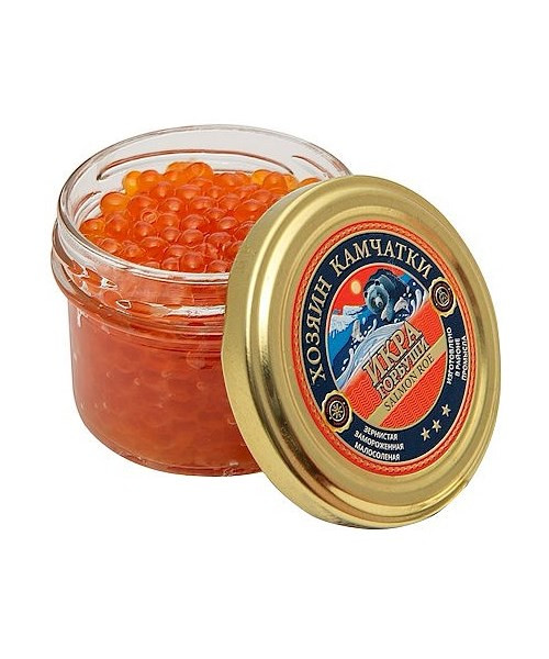 detail Kaviár Gorbuša 100g Vládce Kamčatky (mražený)