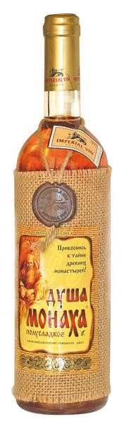 detail Sladké růžové víno Duša Monacha 0,75L