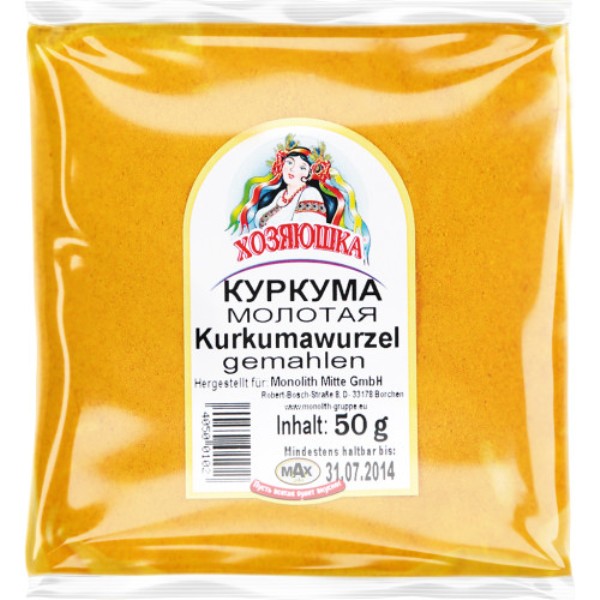 detail Mletá kurkuma Chozjauška 50g